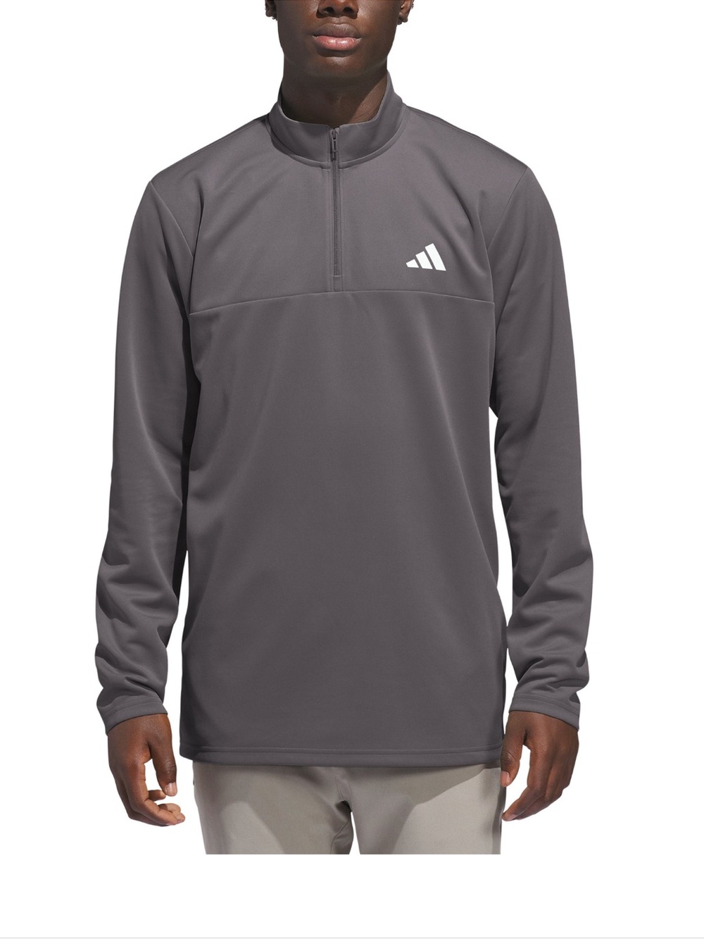 adidas Men’s Quarter Zip Gray